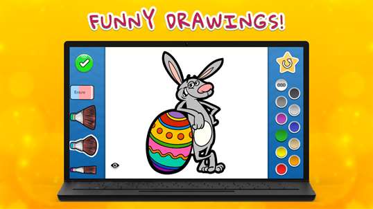 Easter - funny coloring book for boys and girls, adults and kids screenshot 1