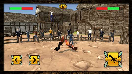 Farm Rooster Deadly Fight 3D screenshot 2