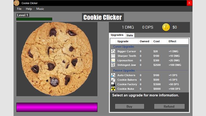 Cookie Clicker Vita updated to version 0.2 and HCL-Vita 1.1 released! -  More sophisticated ways to create cookies now in! 