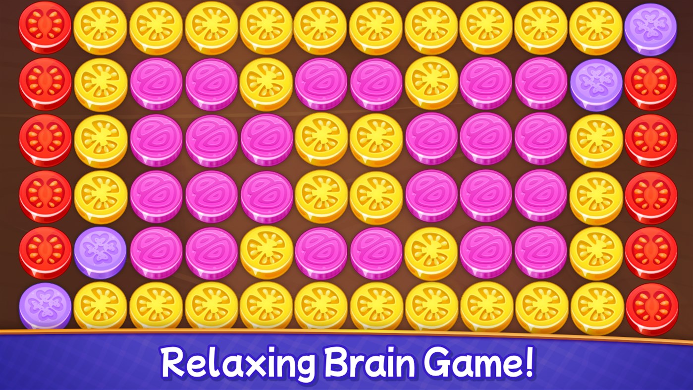 #4. Veggies Cut: Logic Puzzle Game (Windows) 由: RV AppStudios