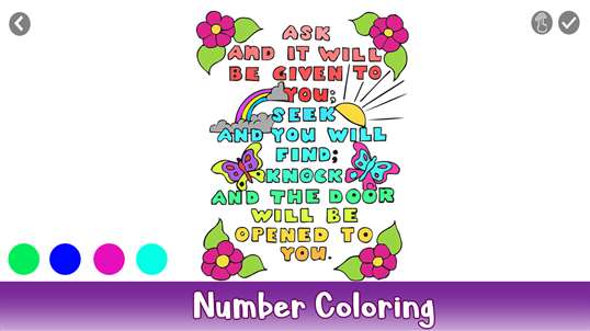 Motivational Quotes Color By Number: Life Inspiring Sandbox Coloring screenshot 3