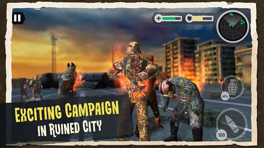 Zombie Combat: Trigger Duty Call 3D FPS Shooter screenshot 8