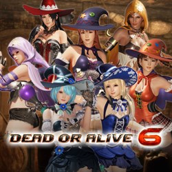 Lote de trajes de Fiesta de brujas de DOA6