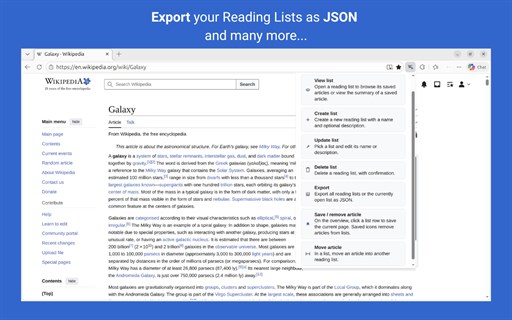 Wikipedia Reading Lists Enhanced