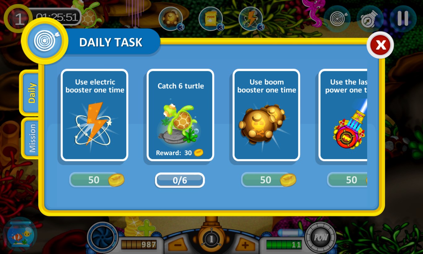 Bubble trouble fish game for windows