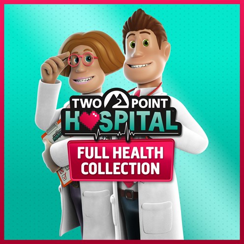 Záber škatule hry Two Point Hospital: Full Health Collection