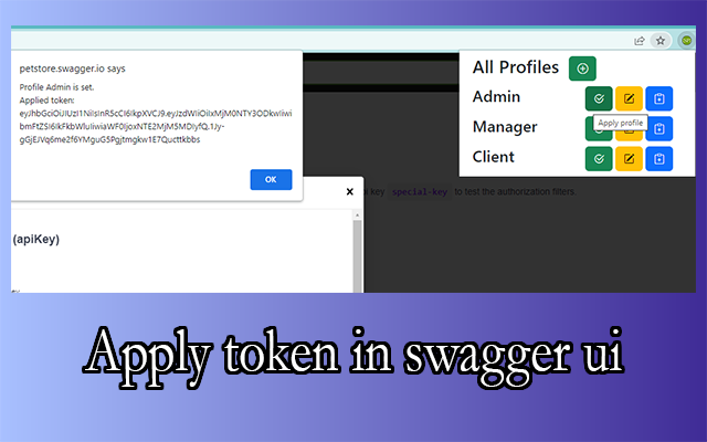 Swagger Token Manager