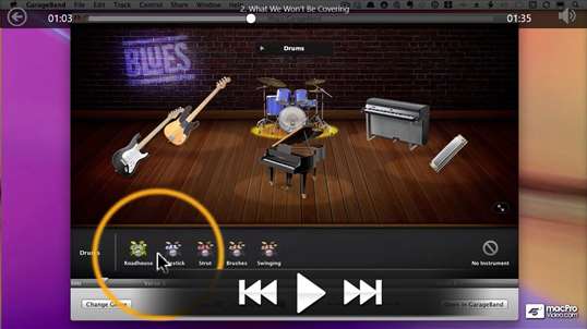 Learning GarageBand '11 screenshot 3