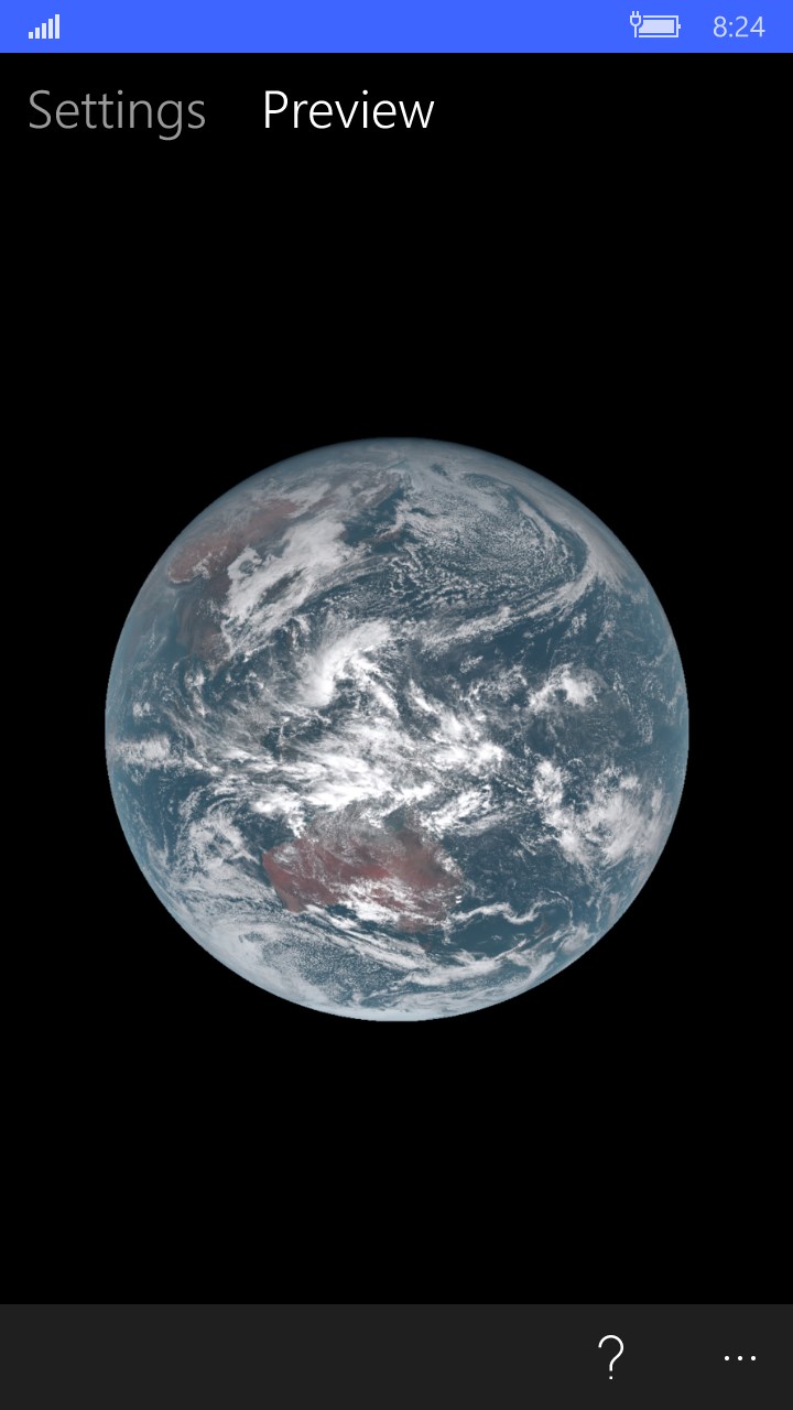 Live Orbital Wallpapers screenshot