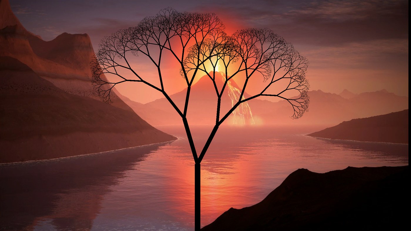 #5. Fractal Tree Maker (Windows) 由: NatureSim