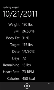 My Body Weight screenshot 8