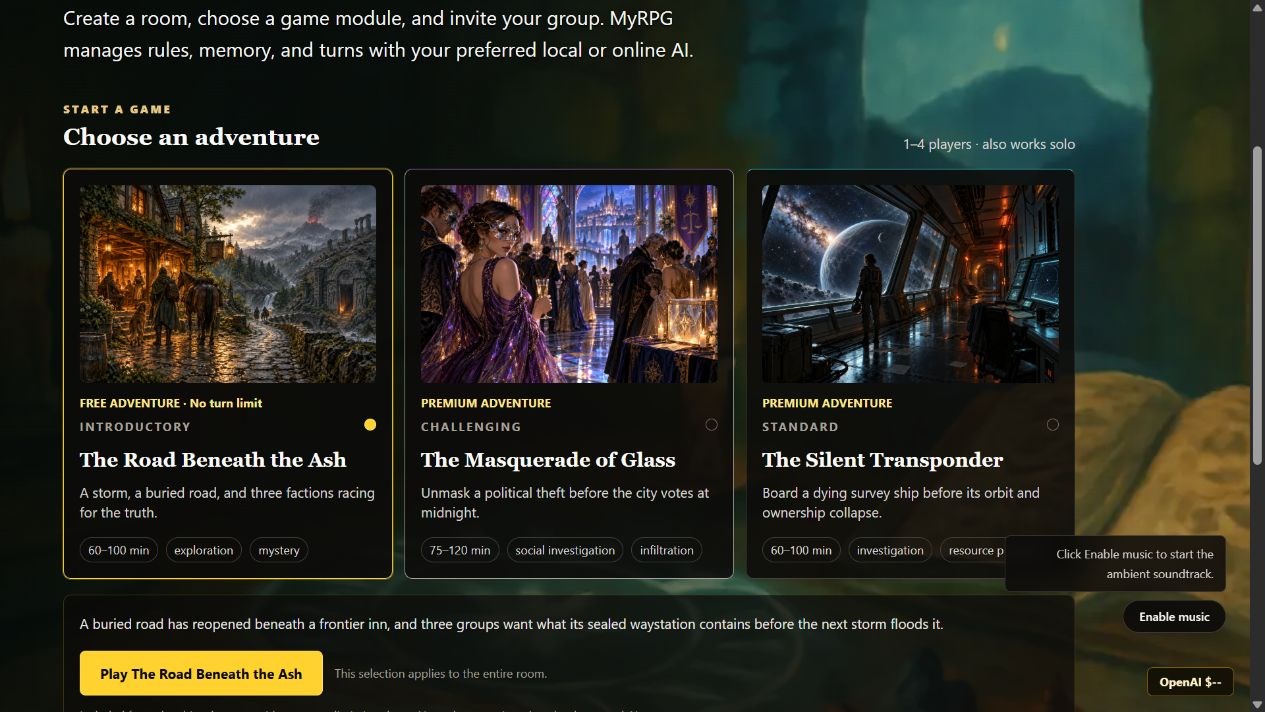 MyRPG screenshot