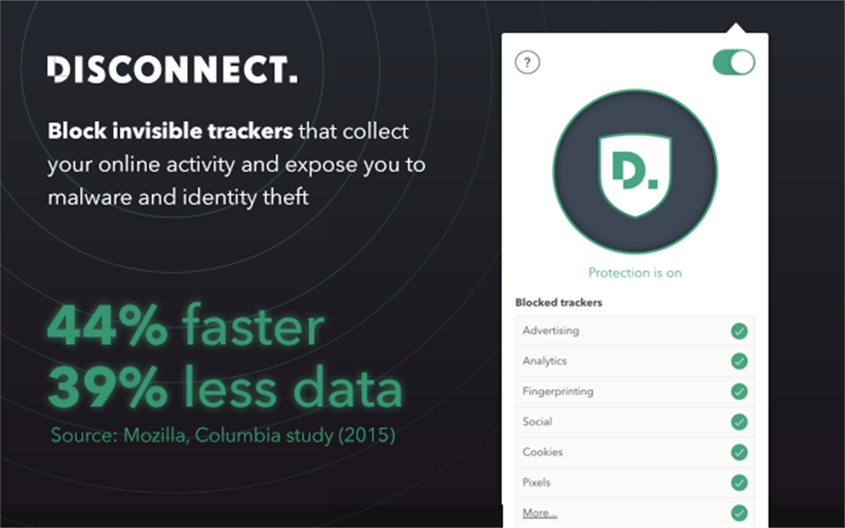Disconnect: Tracker Protection & Privacy