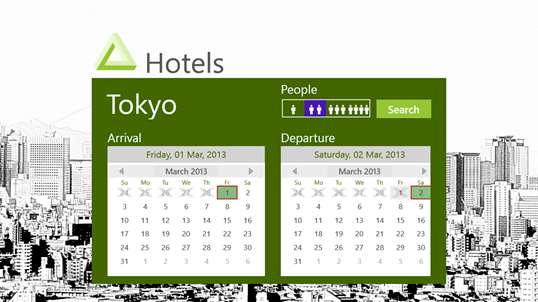 Hotels Tokyo screenshot 1