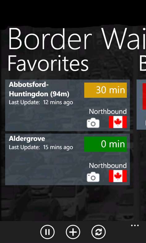 Border Wait Times Screenshots 2