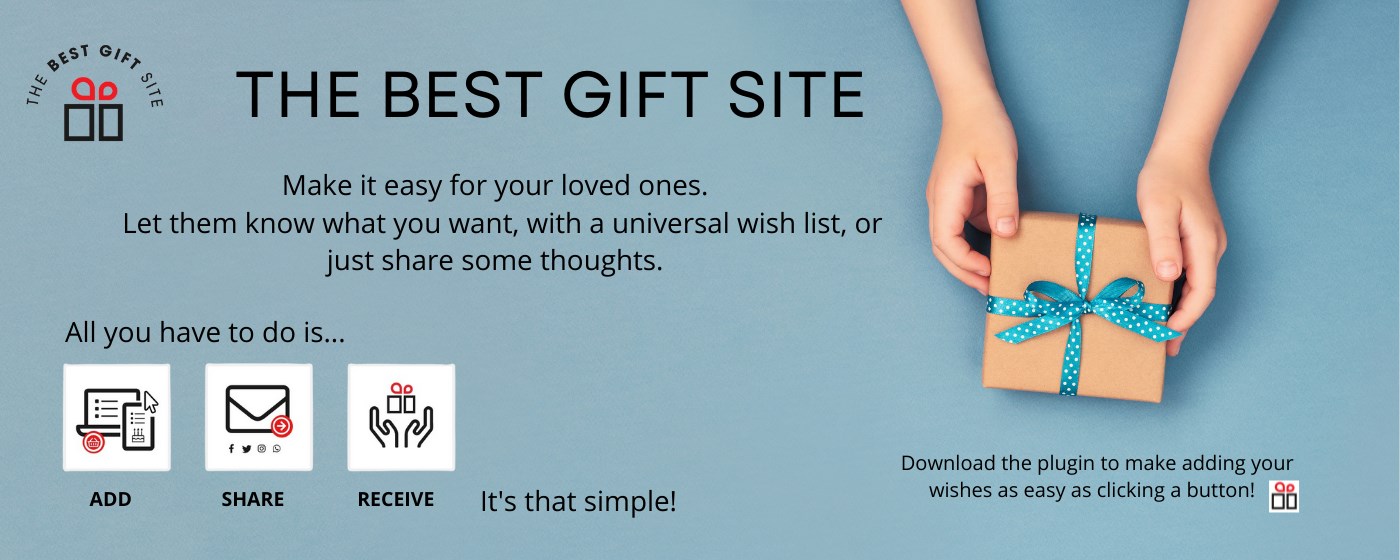 The Best Gift Site - Browser Extension marquee promo image