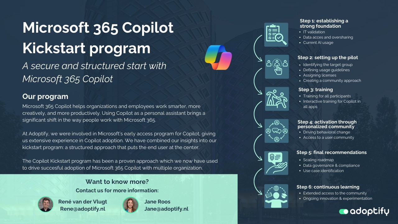 Snapshot 1 of Microsoft 365 Copilot Kickstart: ProofofConcept