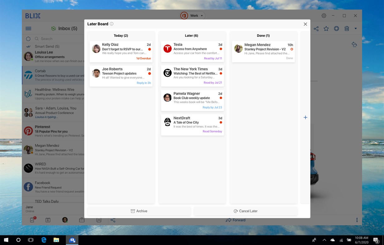 #3. Blix - Blue Mail Teams (Windows) 由: Blix Inc
