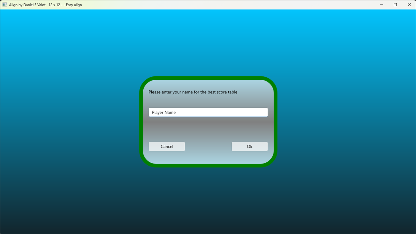 #4. Align Game Solitaire (Windows) 由: Daniel F Valot