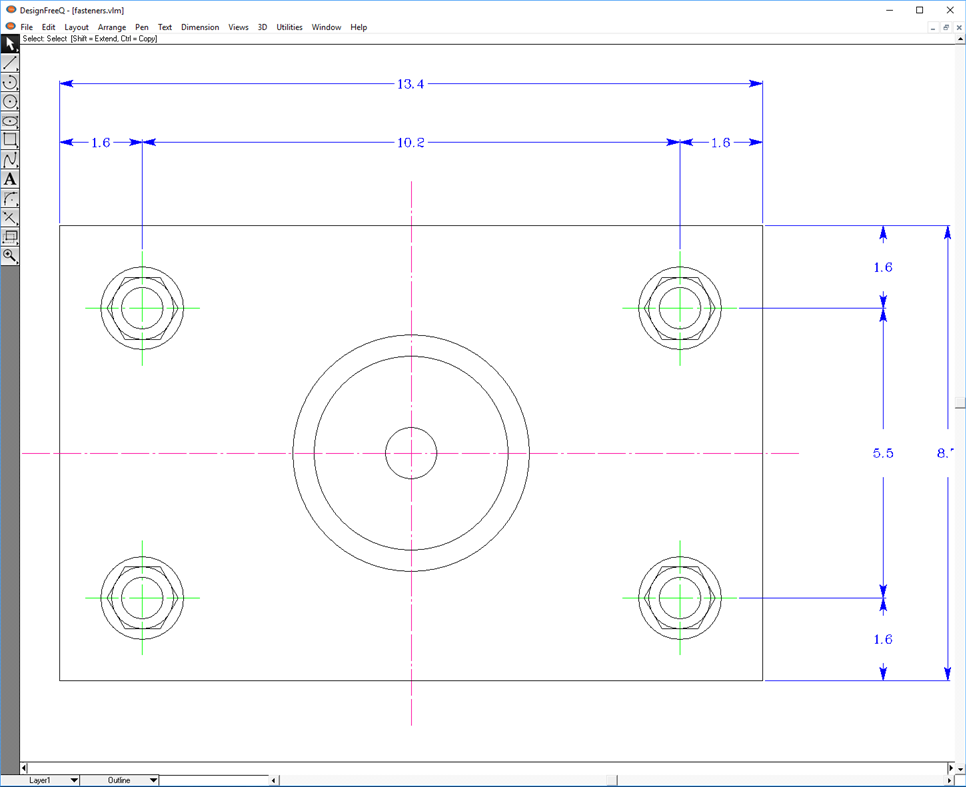 #1. DesignFreeQ (Windows) 由: cosmoworks