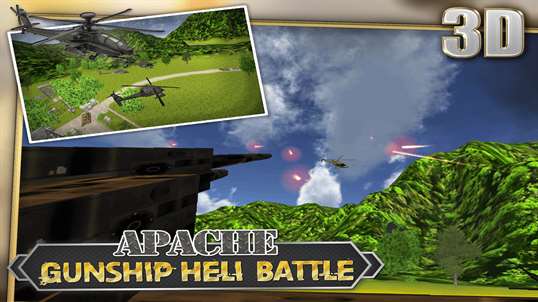 Apache Gunship Heli Battle screenshot 3