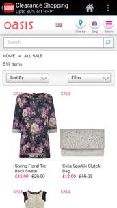 Clearance, Sales and Outlet Shopping screenshot 5