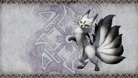 Lagdelt rustning-sett til Palico: «Nine Tails»