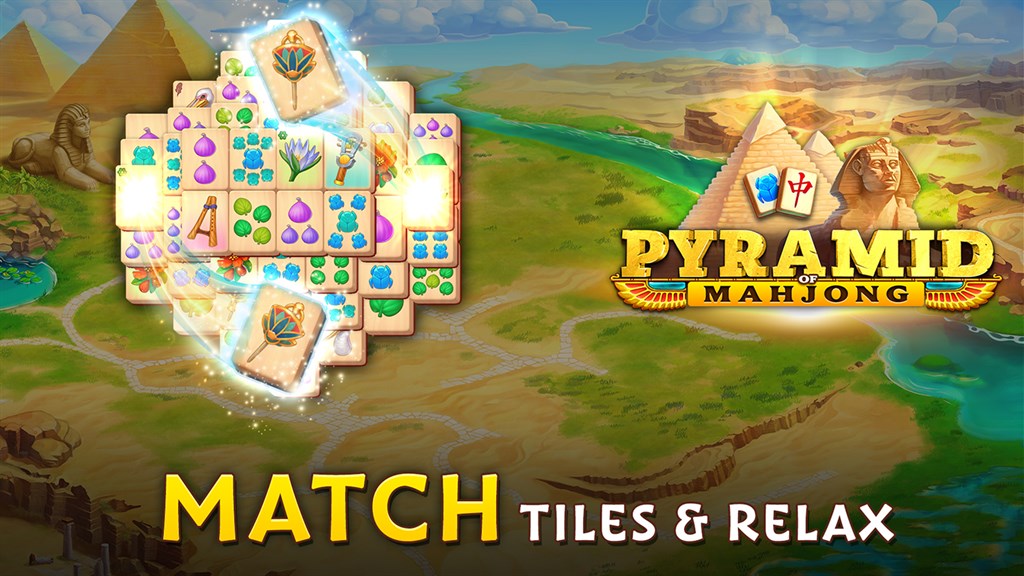 G5 Games - Pyramid of Mahjong: Master tile matching puzzle