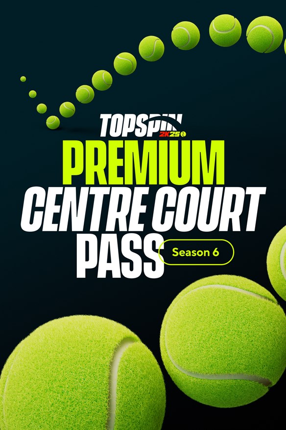 TopSpin 2K25 Premium Centre Court Pass Season 6 Xbox Series X|S and Xbox One cover art
