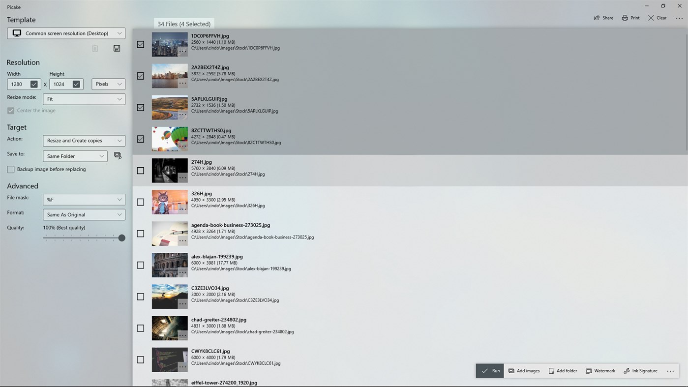 #1. Picake (Windows) Oleh: Mixturify