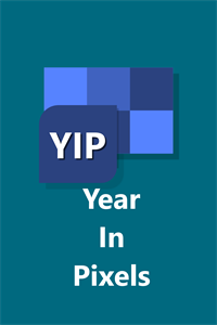 Year In Pixels - Visual Year Journal