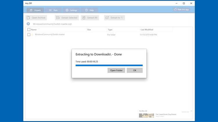 【图】Any Zip: Rar, Zip extractor and archiver(截图3)