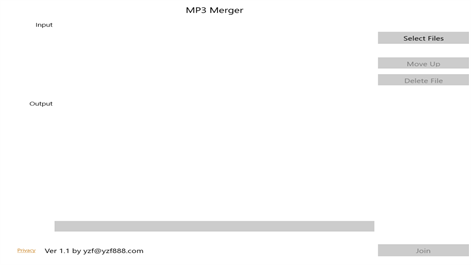 MP3 Merger Screenshots 1