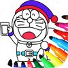 Coloring Doraemon