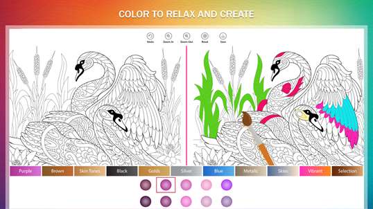Coloring Book for Mandala - Adult Color Diary, Kids Color Book & Coloring Expert screenshot 4