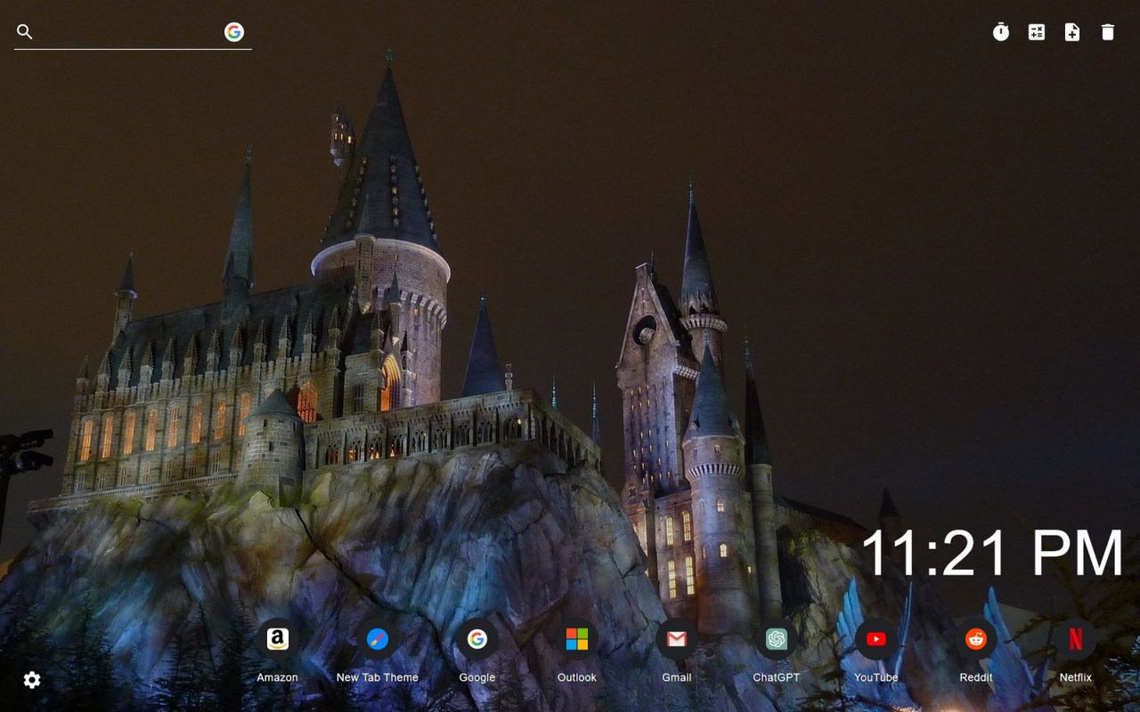 Harry Potter Wallpaper Theme New Tab