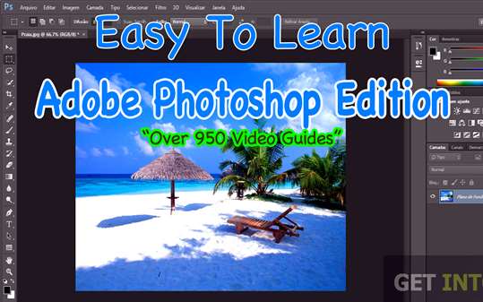 Adobe Photoshop Easy To Learn Guides screenshot 1