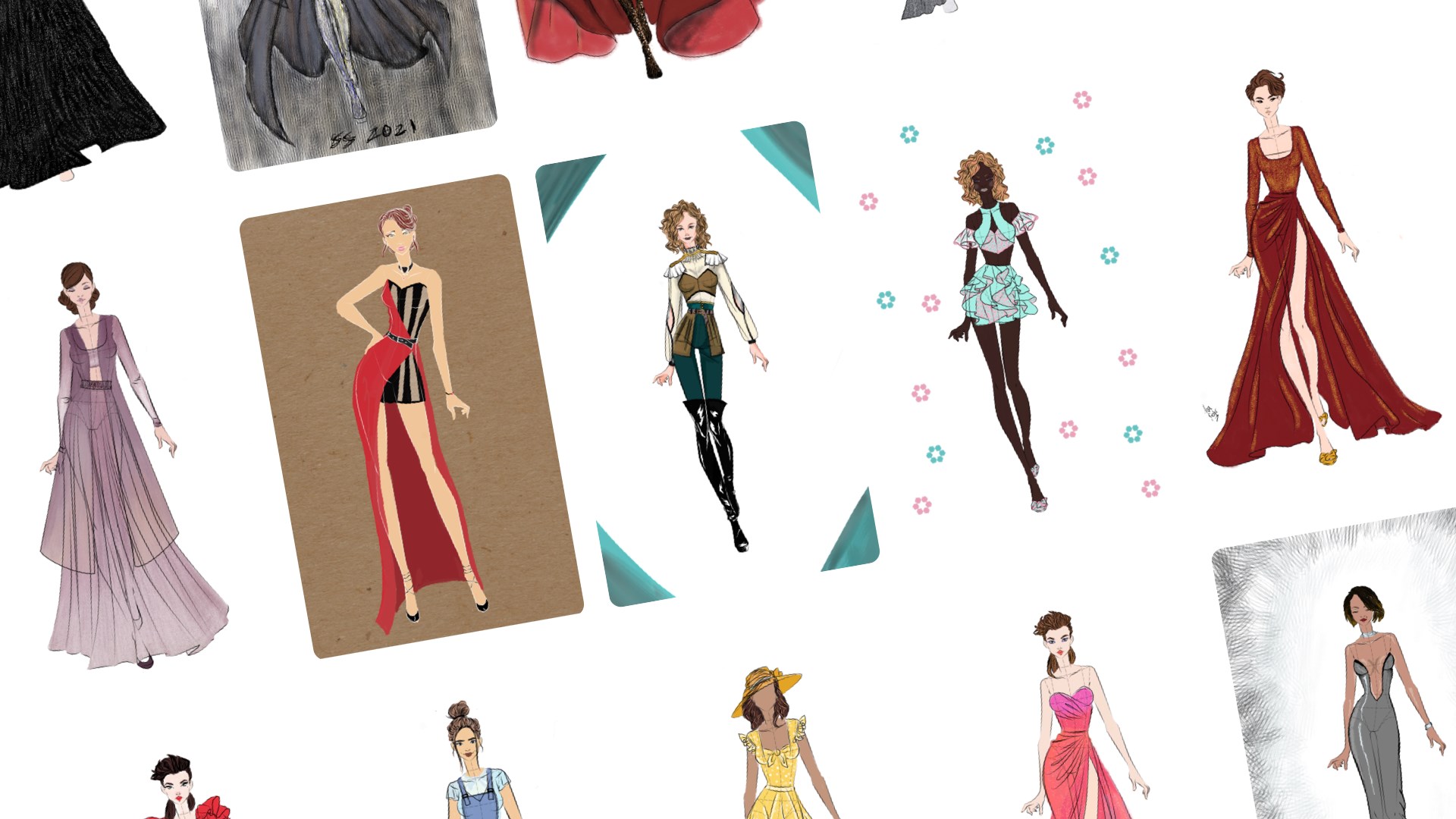 Fashion Design Sketches - Illustrator & Sketchbook - Microsoft Apps