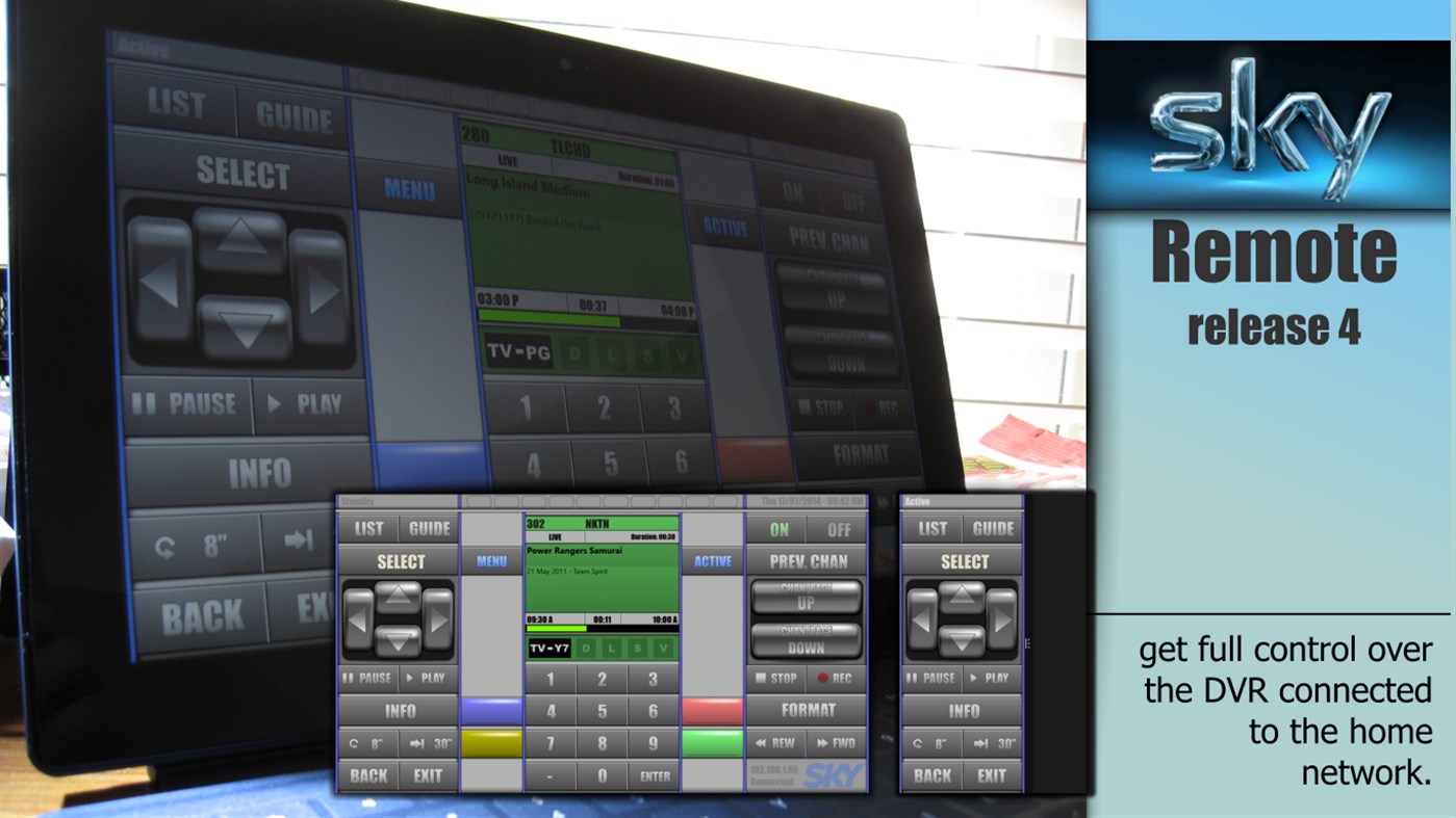 #1. SKY Remote Control (Windows) 由: Cheero