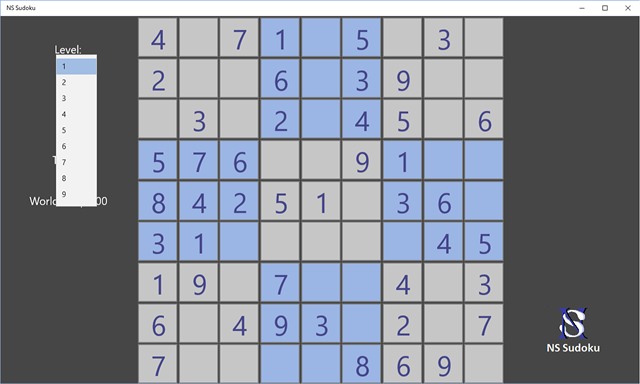 NS Sudoku screenshot 2