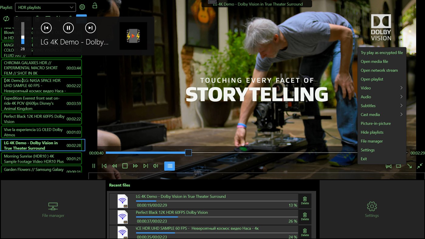 #4. Energy Media Player for Windows (Windows) 由: DimitrovDev
