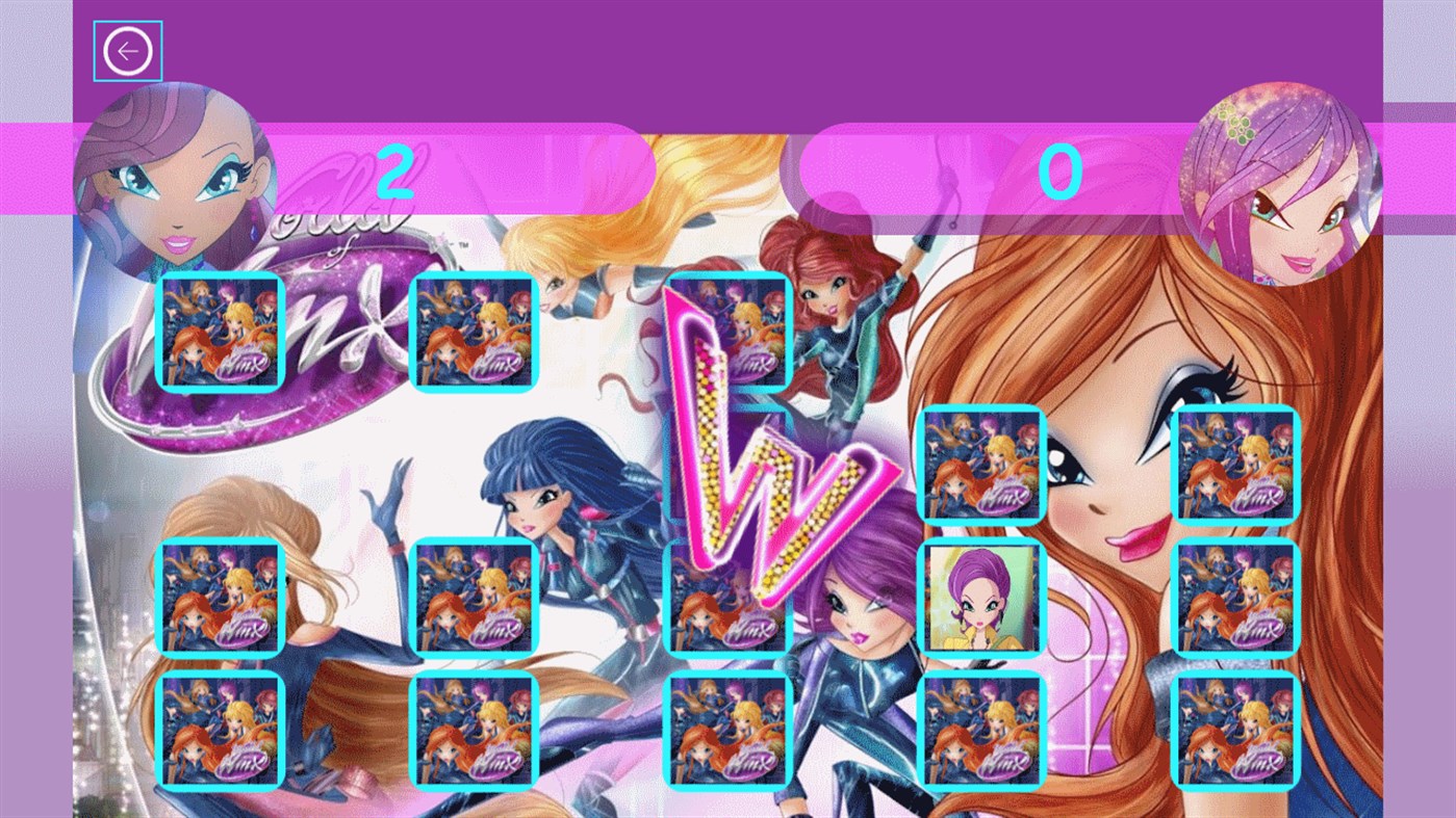 #4. Winx 2017 Memory Game (Windows) 由: Valybonny