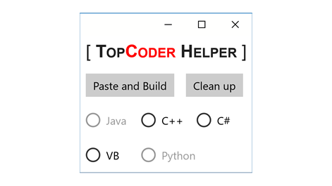 Topcoder Helper Screenshots 2