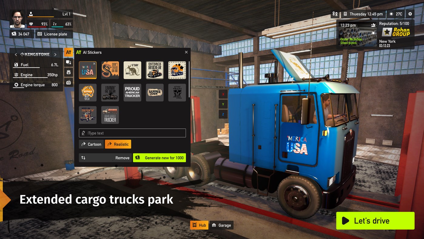 #3. Truck Simulator - Car Parking & Driving (Windows) Av: Pulsar Studio, LLP