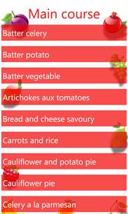Vegetarian recipes screenshot 2