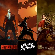 9 Monkeys of Shaolin + Ash of Gods + Redeemer: Bundle cover image