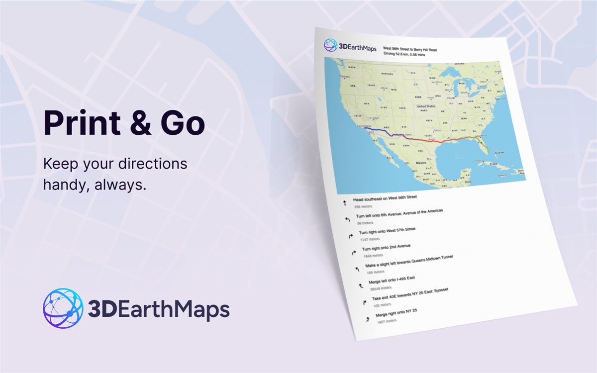 3D Earth Maps