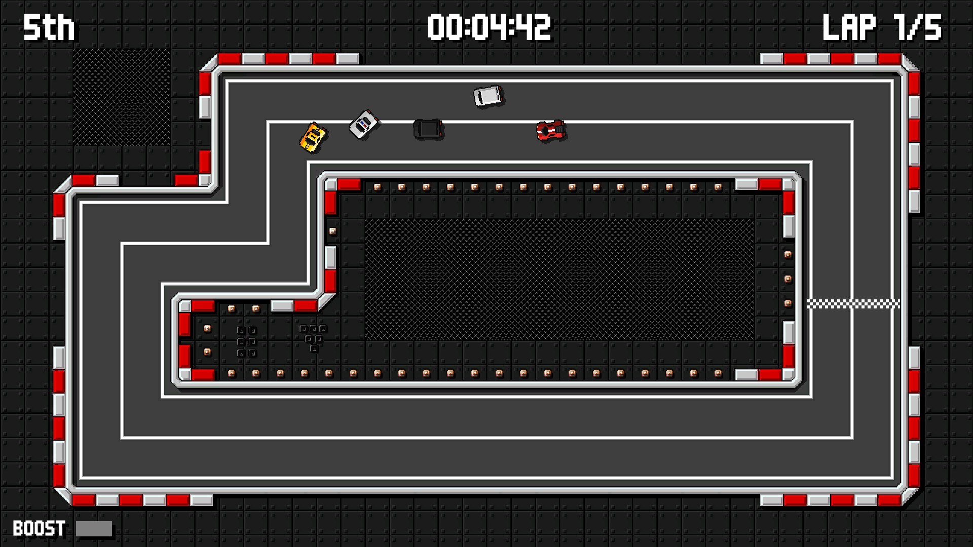 Скриншот №9 к Retro Pixel Racers