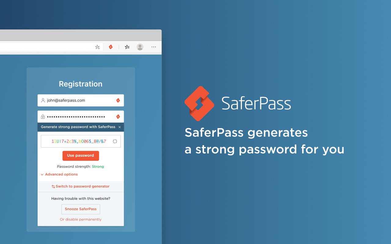 SaferPass: Password Manager