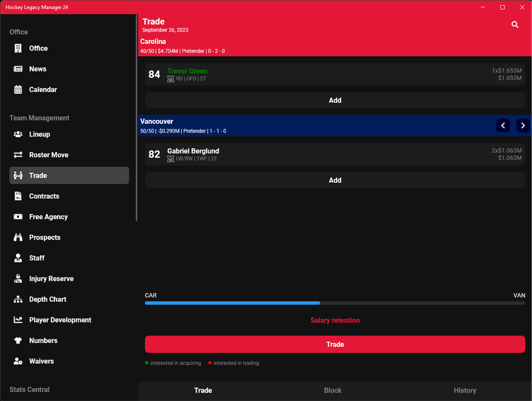 #4. Hockey Legacy Manager (Windows) 来自: Hockey Legacy Manager